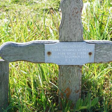 WEIMERS Frikkie Johannes 1958-2002