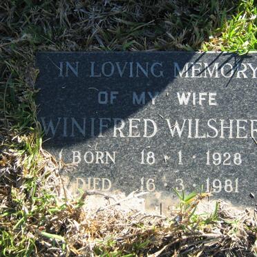 WILSHERE Winifred 1928-1981