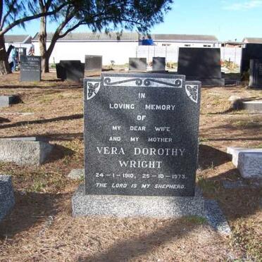 WRIGHT Vera Dorothy 1910-1973