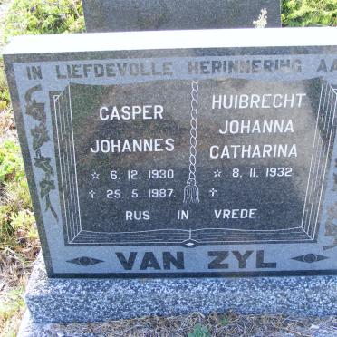 ZYL Casper Johannes, van 1930-1987 &amp; Huibrecht Johanna Catharina 1932-