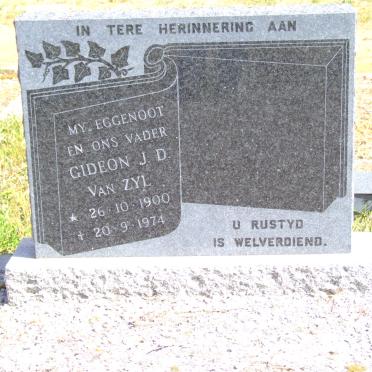 ZYL Gideon J.D., van 1900-1974