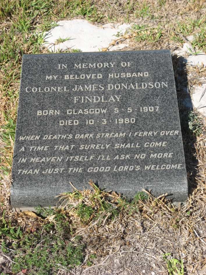 FINDLAY James Donaldson 1907-1980