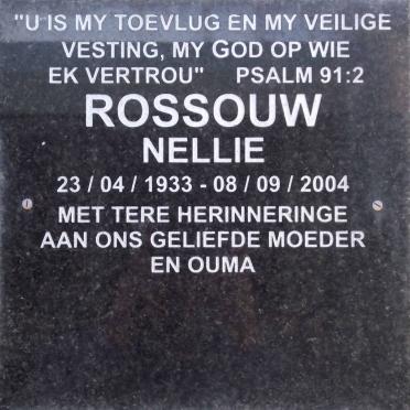 ROSSOUW Nellie 1933-2004