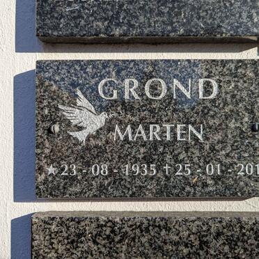 GROND Marten 1935-2018