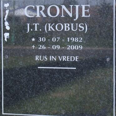 CRONJE J.T. 1982-2009