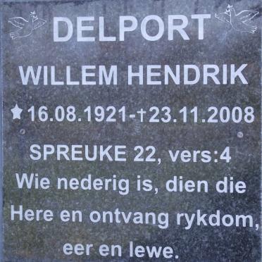 DELPORT Willem Hendrik 1921-2008