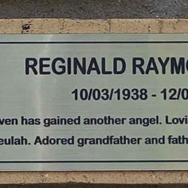 SMIT Reginald Raymond 1938-2022