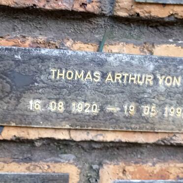 YON Thomas Arthur 1920-1995