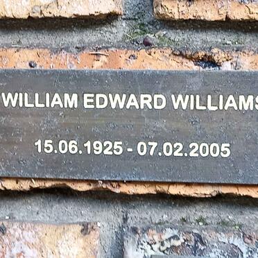 WILLIAMS William Edward 1925-2005