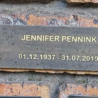 PENNINK Jennifer 1937-2019