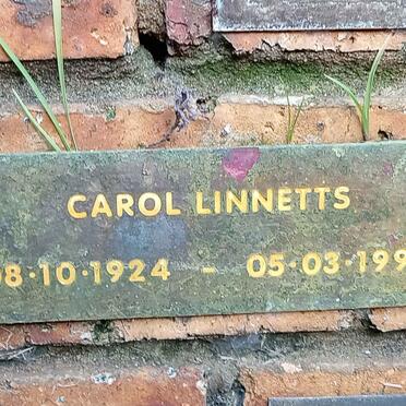 LINNETTS Carol 1924-1999