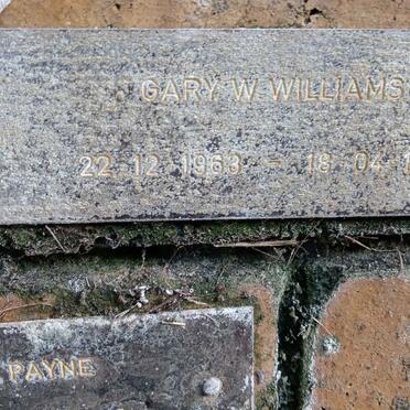 WILLIAMS Gary W. 1963-1996