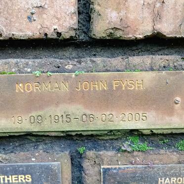 FYSH Norman John 1915-2005