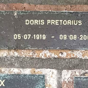 PRETORIUS Doris 1919-2006