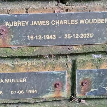 WOUDBERG Aubrey James Charles 1943-2020