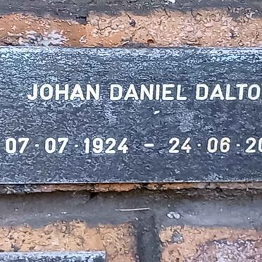 DALTON Johan Daniel 1924-2010