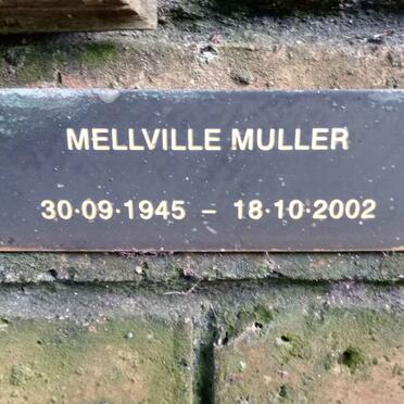 MULLER Mellville 1945-2002