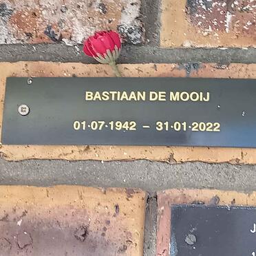 MOOIJ Bastiaan, de 1942-2022