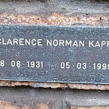 KAPP Clarence Norman 1931-1999