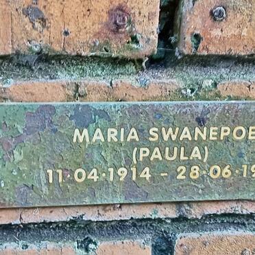 SWANEPOEL Maria 1914-1998