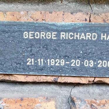 HALE George Richard 1929-2004