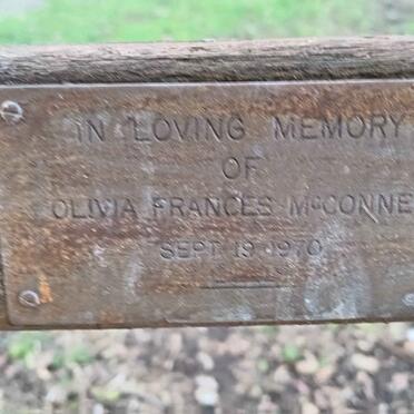 McCONNEL Olivia Frances -1970