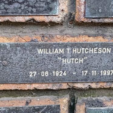 HUTCHESON William T. 1924-1997