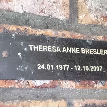 BRESLER Theresa Anne 1977-2007