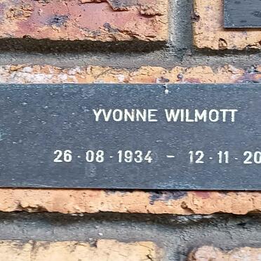 WILMOTT Yvonne 1934-2014