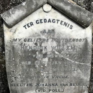 BEUGE Hendrik Willem, van 1865-1923 &amp; Neeltjie Johanna V.D. POLL 1864-1942