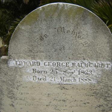 BAUMGARDT Edward George 1833-1888