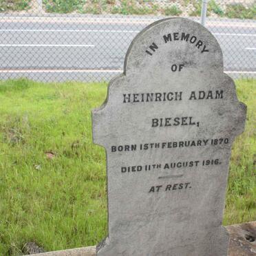 BIESEL Heinrich Adam 1870-1916