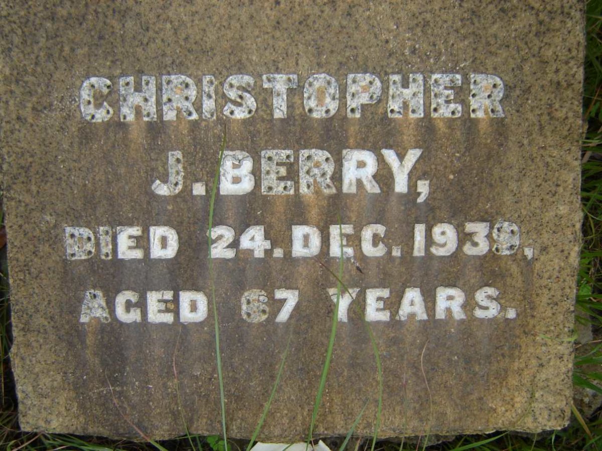 BERRY Christopher J. -1939