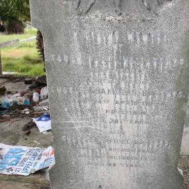 BARENDS Charles Samuel 1848-1936 &amp; Sarah Caroline JEAREY 1857-1935