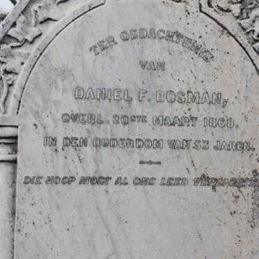 BOSMAN Daniel F. -1868