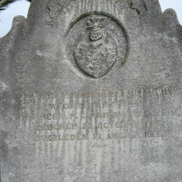 BLOMMESTEIN Aletta Maria Fredrika Louw, van 1811-1889