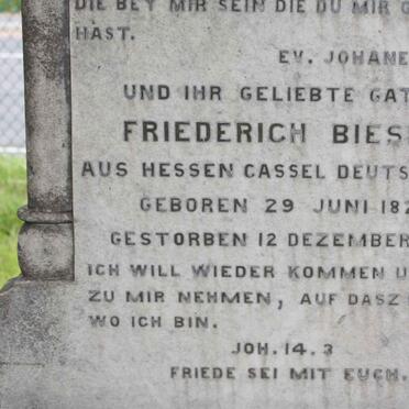 BIESEL Friederich 1829-1895