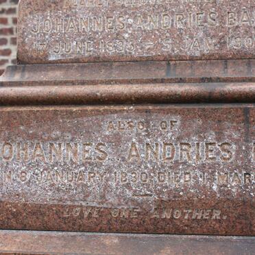 BAM Johannes Andries 1830-1903