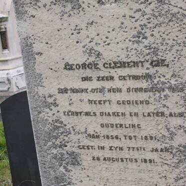 CLEMENT George -1891