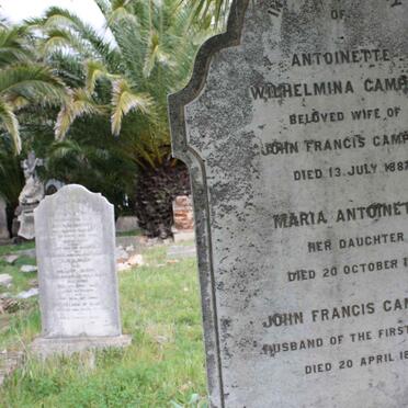 CAMPION John Francis -1888 &amp; Antoinette  Wilhelmina -1887 :: CAMPION Maria Antionette 188?