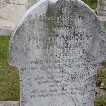 COLLINS Margaretha Elizabeth Susanna nee ROUX  -1903