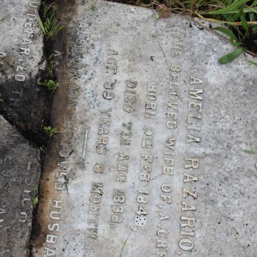 CRESICH Amelia Razario 1849-1888