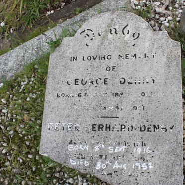 DENBY George 1889-1951 :: DENBY Peter Gerhard 1916-1957 