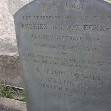 ECKARDT Andries de Roos 1825-1895 :: ECHARDT A. de Roos 1880-1909
