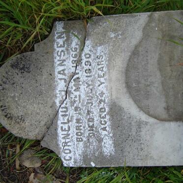 JANSEN Cornelius J. 1866-1890