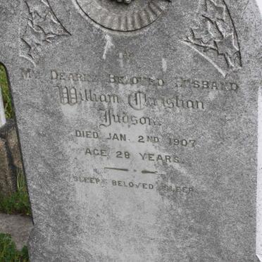 JUDSON William Christian -1907