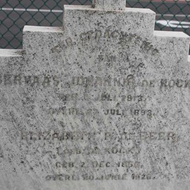 KOCK, de :: DE BEER :: FOWLER 