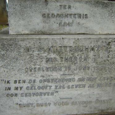 KRETZSCHMAR M.S. nee THERON -1901
