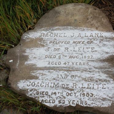 LEITE Joachim de R. -1903 &amp; Rachel J.A. -1897