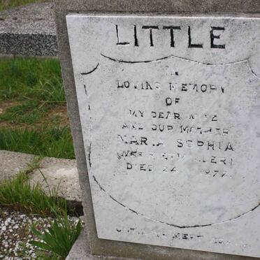 LITTLE Maria Sophia nee RIETMULLER 1?72